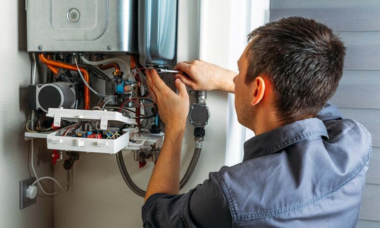 Heater installation